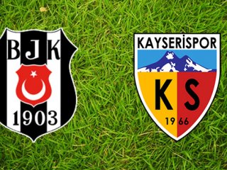 Beşiktaş Kayserispor maçı skor kaç kaç bitti?