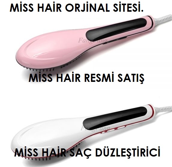 Web sitelerinde miss hair saç düzleştirici tarak satışları