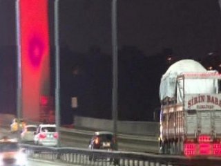 FSM Köprüsü'nde şaşırtan görüntü