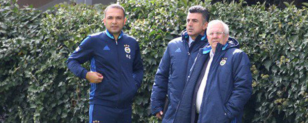 Aziz Yıldırım Fenerbahçe antrenmanında