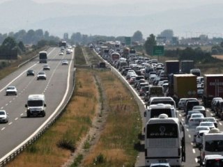 TEM otoyolunun Ankara yönü 26 gün boyunca trafiğe kapanacak