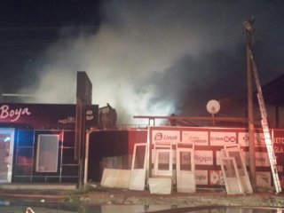 Başkent'te korkutan yangın