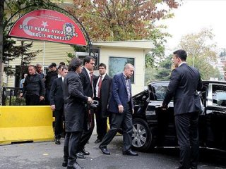Erdoğan'dan polis merkezine ziyaret