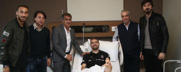 Caner Erkin taburcu oldu!