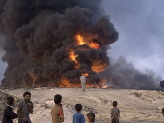 Musul'dan yayınlan zehirli gaz Türkiye'ye doğru geliyor