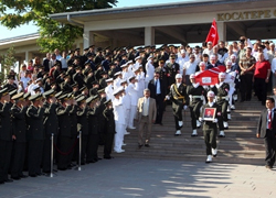 Ankara şehidini uğurladı