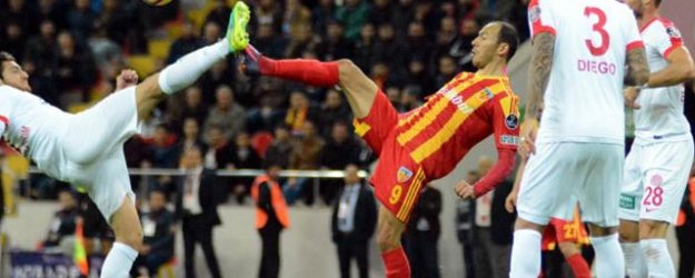 Umut Bulut Kayserispor'da ilk isabetli şutunu çekti