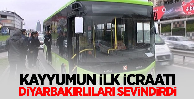 Kayyumun ilk icraatı Diyarbakırlıları sevindirdi