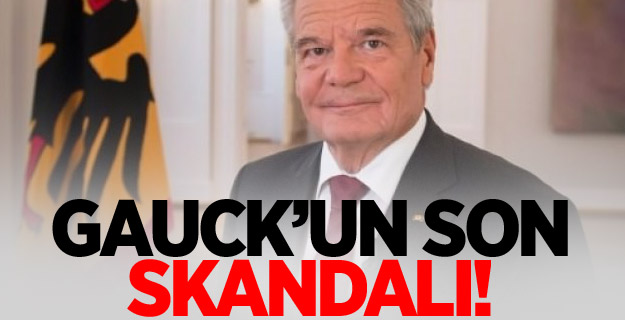 Almanya Cumhurbaşkanı'ndan skandal açıklama!