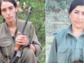 İki kadın terörist PKK’nın sniperleri çıktı