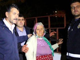 Fatma nine gözyaşlarına boğuldu