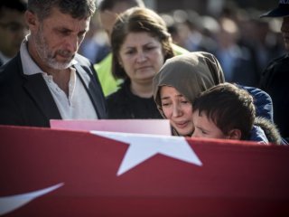 Şehit Kaymakam Muhammed Fatih Safitürk'e veda