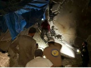 Halep'te okul vuran Rus uçağı Akdeniz'e düştü