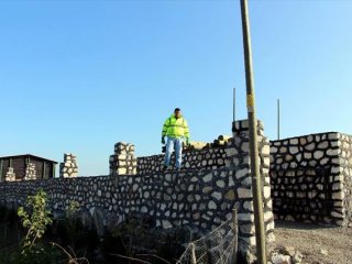 Samsunlu eski komado kale yaptı