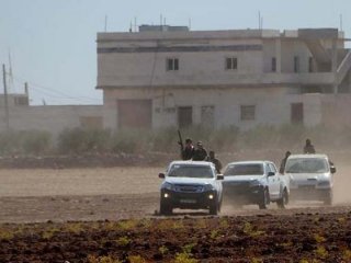 Keşif sırasında subaylarımıza DEAŞ pususu