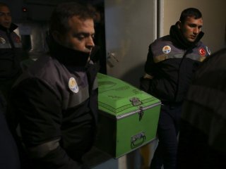 Yurt yangını faciasından sonra çok acı görüntü