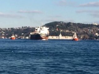 İstanbul Boğazında korku dolu anlar