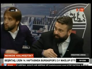 Patlama anı BJK TV yayınına yansıdı!