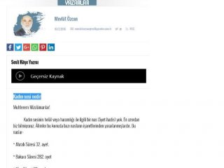 Kadın sesi haram mı helal mi?