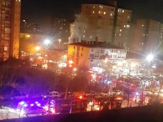 Beylikdüzü'nde korkunç doğalgaz patlaması