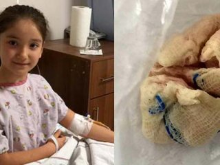 Bademcik ameliyatı olan kızın boğazında gazlı bez unutuldu