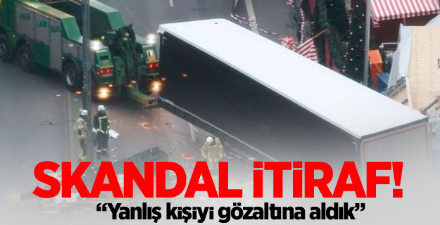 Alman polisi: Yanlış kişiyi gözaltına aldık