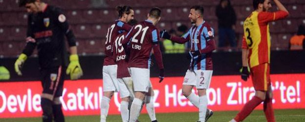 Trabzonspor Kızılcabölükspor'u ezip geçti