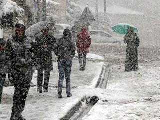 Meteorolojiden 4 il için kar yağışı uyarısı