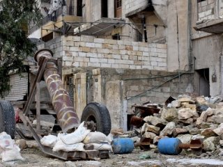 Halep kalıntılar içinde