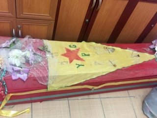 Siirt'te köy camisinde ypg bayraklı tabut bulundu