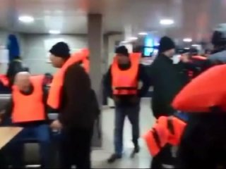 Tavşanlı-Eskihisar feribotunda büyük panik