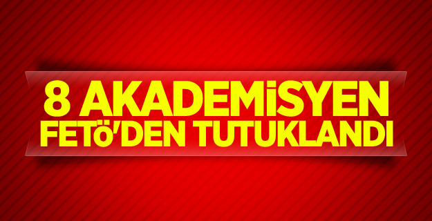 Alanya'da 8 akademisyen FETÖ'den tutuklandı
