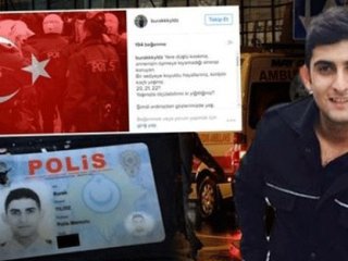 Şehit düşen polisin son paylaşımı yürekleri dağladı