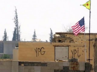 YPG karargahını kimliği belirsiz helikopter vurdu