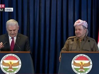 Başbakan Yıldırım ve Barzani'den ortak açıklama