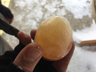 Yumurtalar bile DONDU!