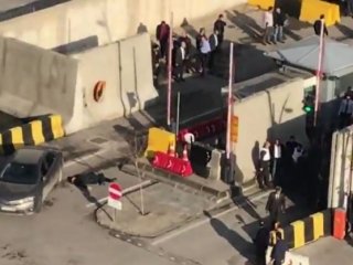 Gaziantep Emniyet Müdürlüğü önünde çatışma