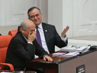 Bahçeli'yi gülme krizine sokan CHP'li!