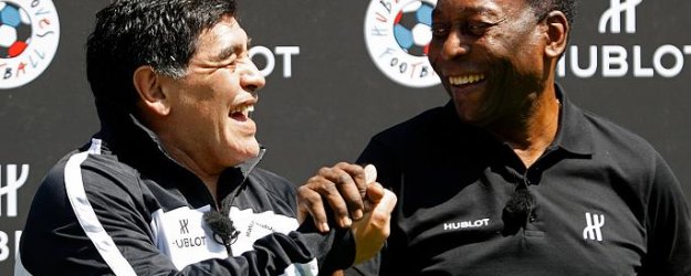 Maradona'dan Pele'ye gönderme