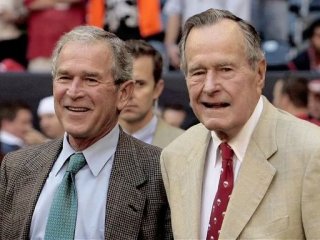 George Bush hastaneye kaldırıldı!