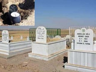Eker'in aile mezarlığına patlayıcı yerleştiren terörist yakalandı