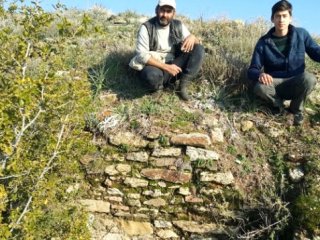 Koyun otlatan çoban 2 bin yıllık tarihi kalıntı buldu