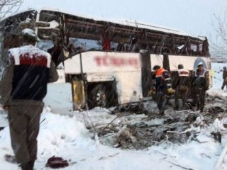 O şoförün ayağı yokmuş