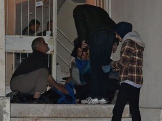 Manisa'da kar maskeli saldırgan dehşeti