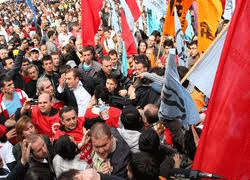 Samsun'da 1 Mayıs kutlamalarında gerginlik