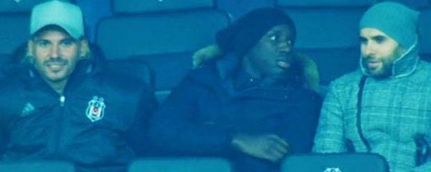 Vodafone Arena'da Demba Ba tezahüratı