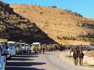 HDP'nin çağrısıyla terör örgütü YPG'ye katıldılar