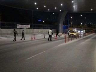 AHL girişinde şüpheli minibüs paniği