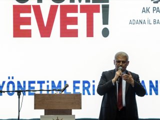 Binali Yıldırım'dan AK Partililere referandum hedefi