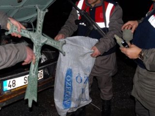 Jandarma kıskıvrak yakaladı!